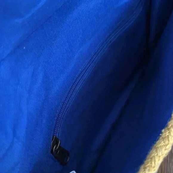 Brighten Your Life Rainbow Multi Striped Woven Clutch - Picture 3 of 5